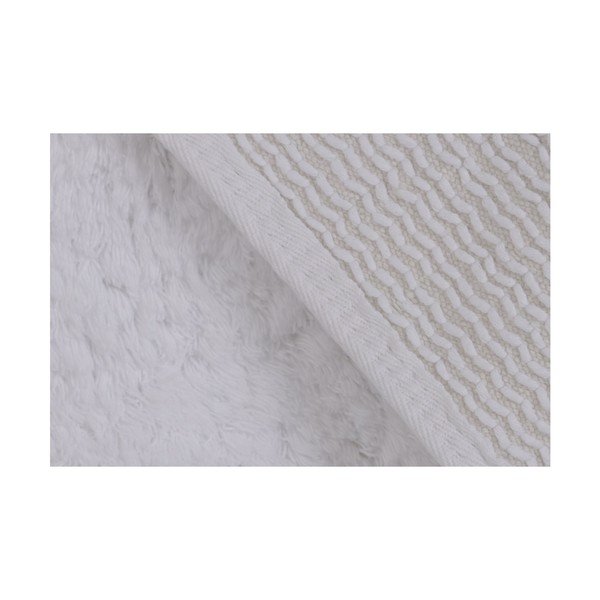 Biały dywanik łazienkowy Confetti Bathmats Organic 1500, 50x85 cm-image-1