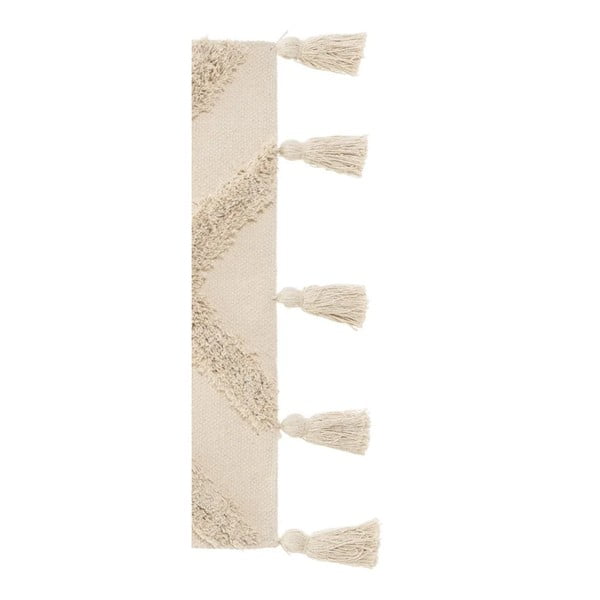 Kremowy bawełniany dywan odpowiedni do prania 50x80 cm – Casa Selección-image-2