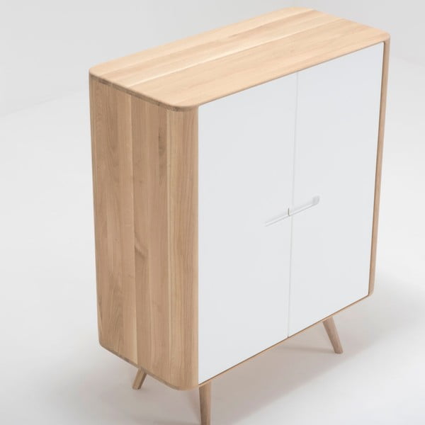 Szafka z drewna dębowego Gazzda Ena, 90x110 cm-image-4