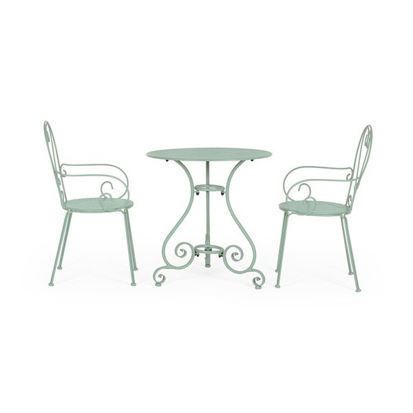 Stalowy okrągły stolik ogrodowy ø 70 cm Etienne – Bizzotto-image-4