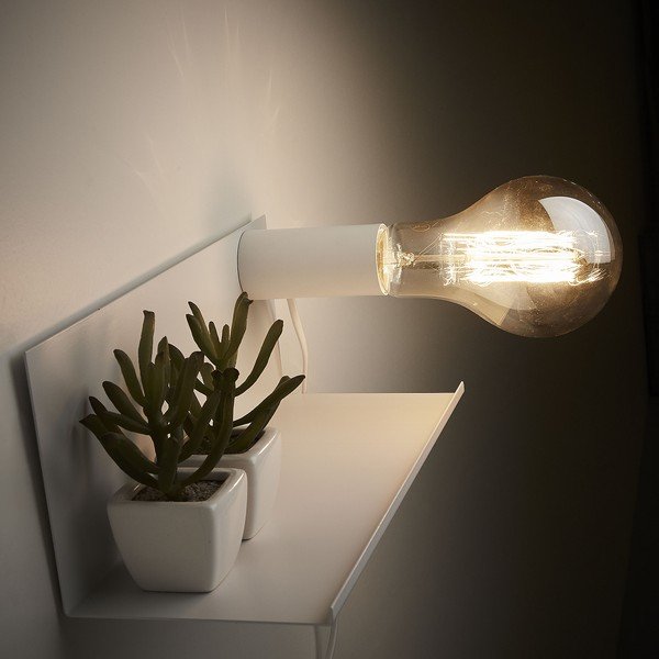 Biały kinkiet z półką Hannah – Kave Home-image-2