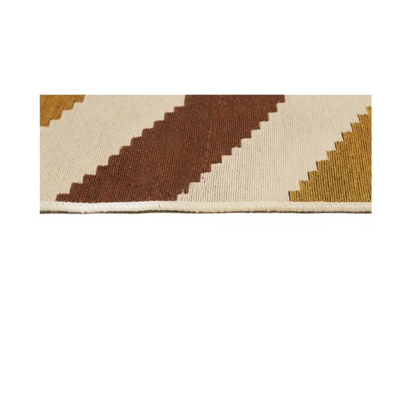 Brązowy dywan ZigZag Brown, 80x150 cm-image-3