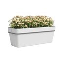 Wisząca/samonawadniająca doniczka z plastiku z recyklingu 50 cm Capri – Artevasi