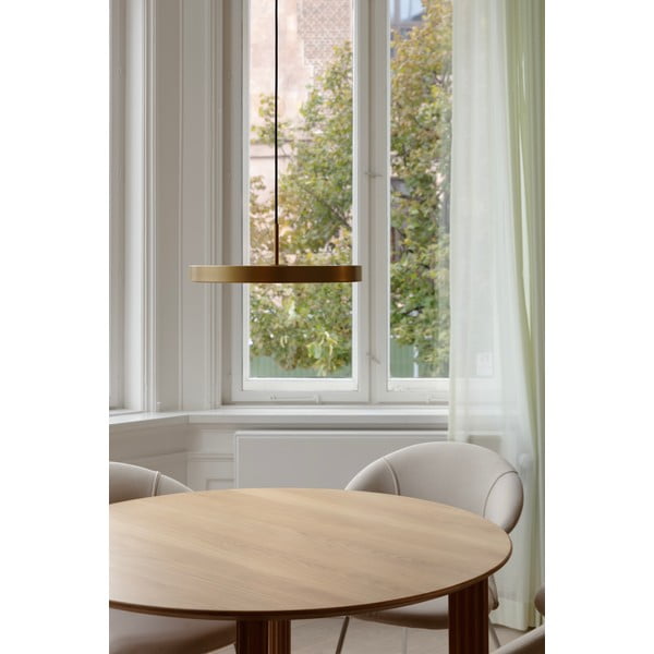 Lampa wisząca LED w kolorze złota z metalowym kloszem ø 43 cm Asteria Medium – UMAGE-image-1