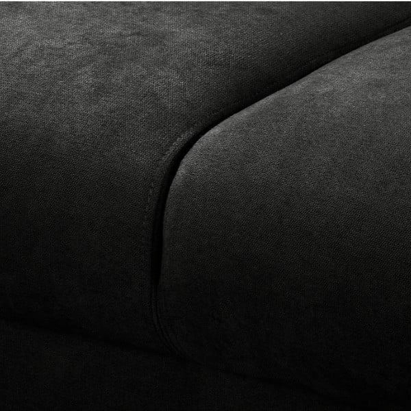 Czarna sofa 193 cm Beata – Ropez-image-1