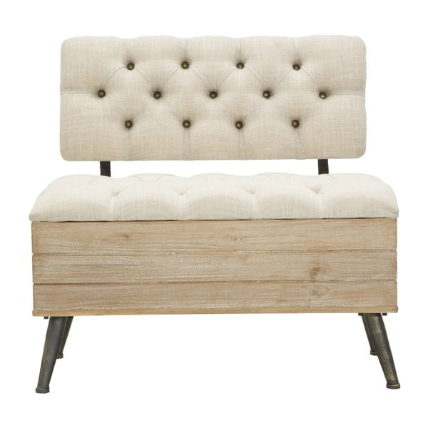 Beżowy fotel Mauro Ferreti Luxury, 81x52x74 cm