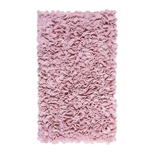 Różowy dywanik łazienkowy Aquanova Sepp, 60x100 cm