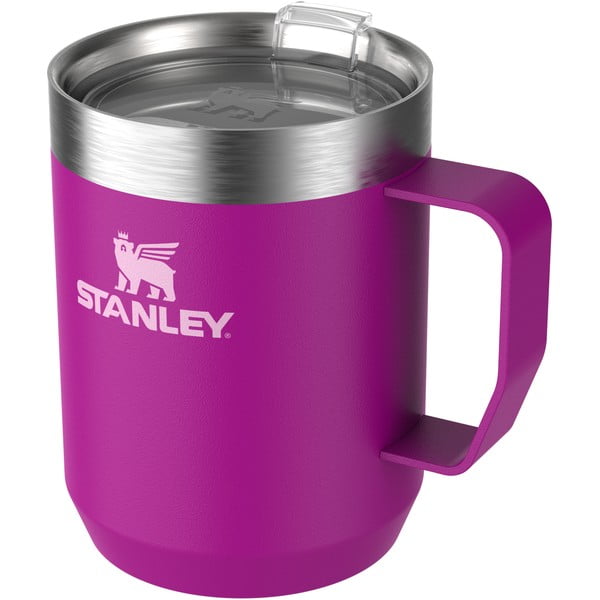 Różowy kubek termiczny ze stali nierdzewnej 230 ml Stay-Hot Camp Mug Violet Blossom – Stanley-image-1