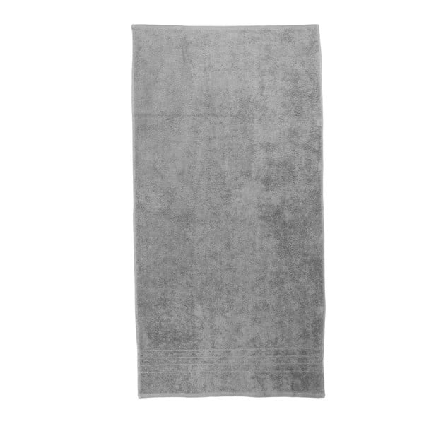 Jasnoszary ręcznik Artex Omega, 100x150 cm