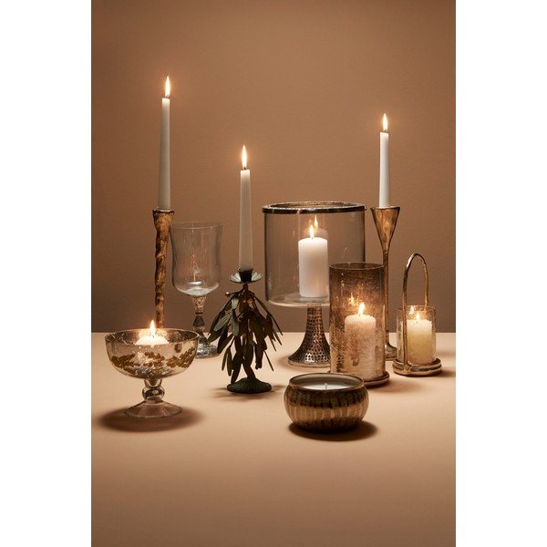 Metalowe świeczniki zestaw na świeczkę typu tealight 2 szt. Sagar – Bizzotto-image-3