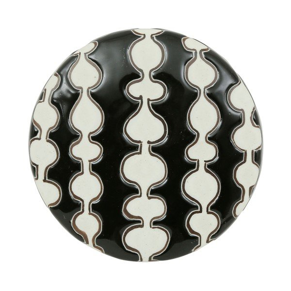 Porcelanowy dekoracyjny pojemnik z pokrywką Ecliptique – Côté Table-image-2