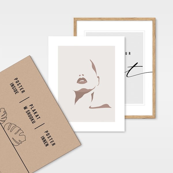 Obrazy zestaw 3 szt. 42x52 cm – knor-image-1