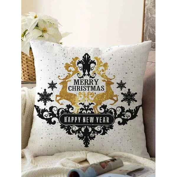 Poszewka na poduszkę ze świątecznym motywem 43x43 cm – Mila Home