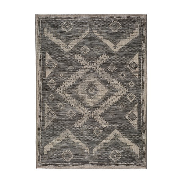 Szary dywan zewnętrzny Universal Devi Ethnic, 160x230 cm