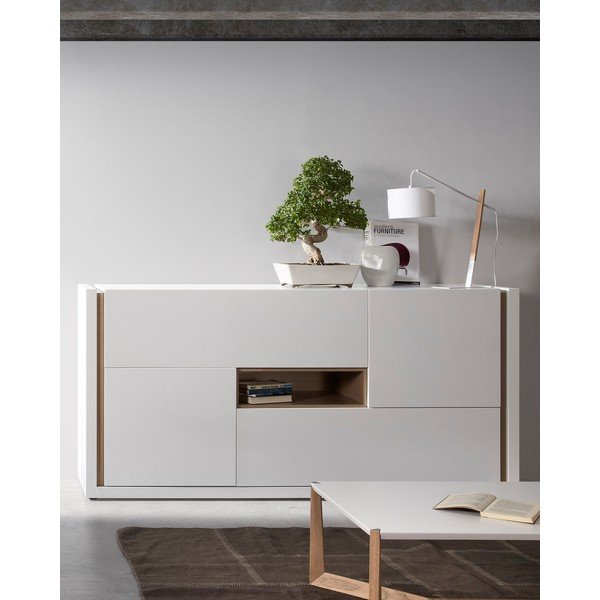Biała komoda Kave Home Qu-image-1