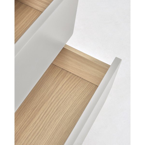 Szaro-naturalna komoda w dekorze jesionu 60x117x42 cm Anielle – Kave Home-image-4