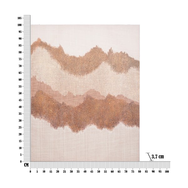 Ręcznie malowany obraz 80x100 cm Browny – Mauro Ferretti-image-4