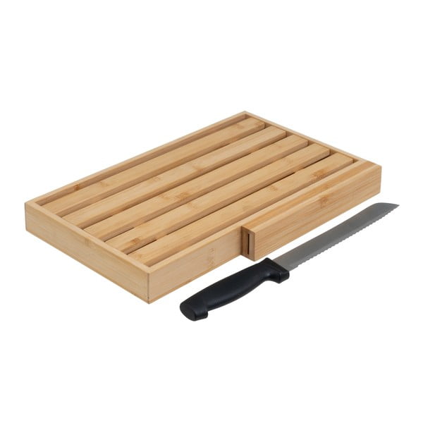 Bambusowa deska z akcesoriami 22x35,5 cm – Casa Selección