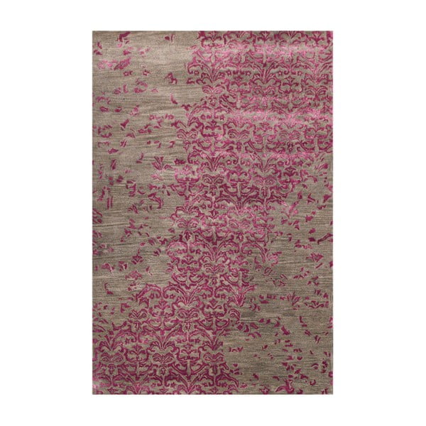 Fioletowy dywan tuftowany ręcznie New Jersey Lilac, 122x183cm