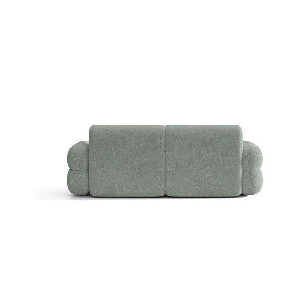 Niebieska sofa z tkaniny szenilowej 220 cm Neo – Micadoni -image-3