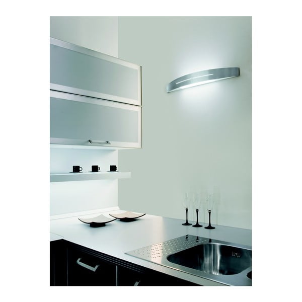 Kinkiet Lucente Silver Wave Lines-image-1