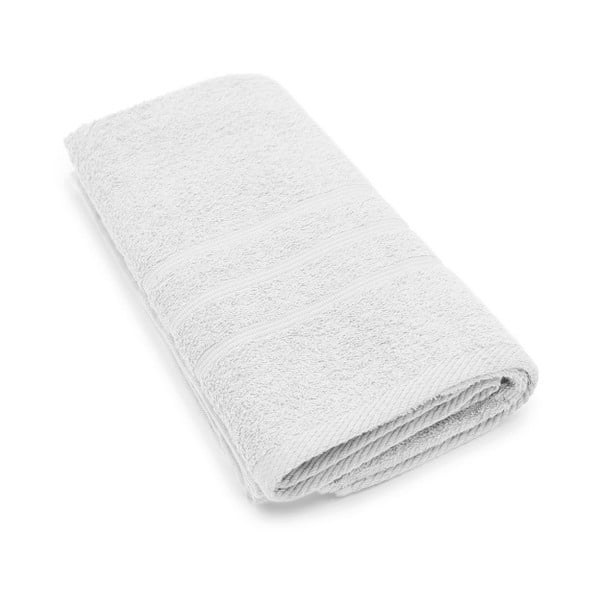 Biały ręcznik kąpielowy Jalouse Maison Drap De Bain Invité Blanc, 90x180 cm