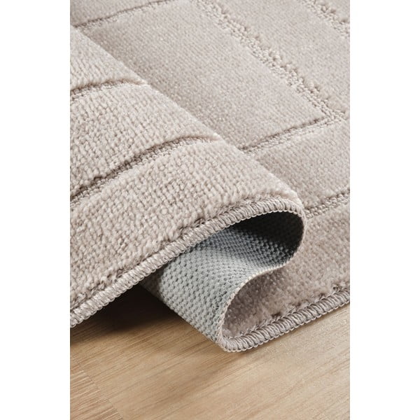 Jasnobrązowe dywaniki łazienkowe zestaw 2 szt. 50x80 cm Cerceve – Foutastic-image-2