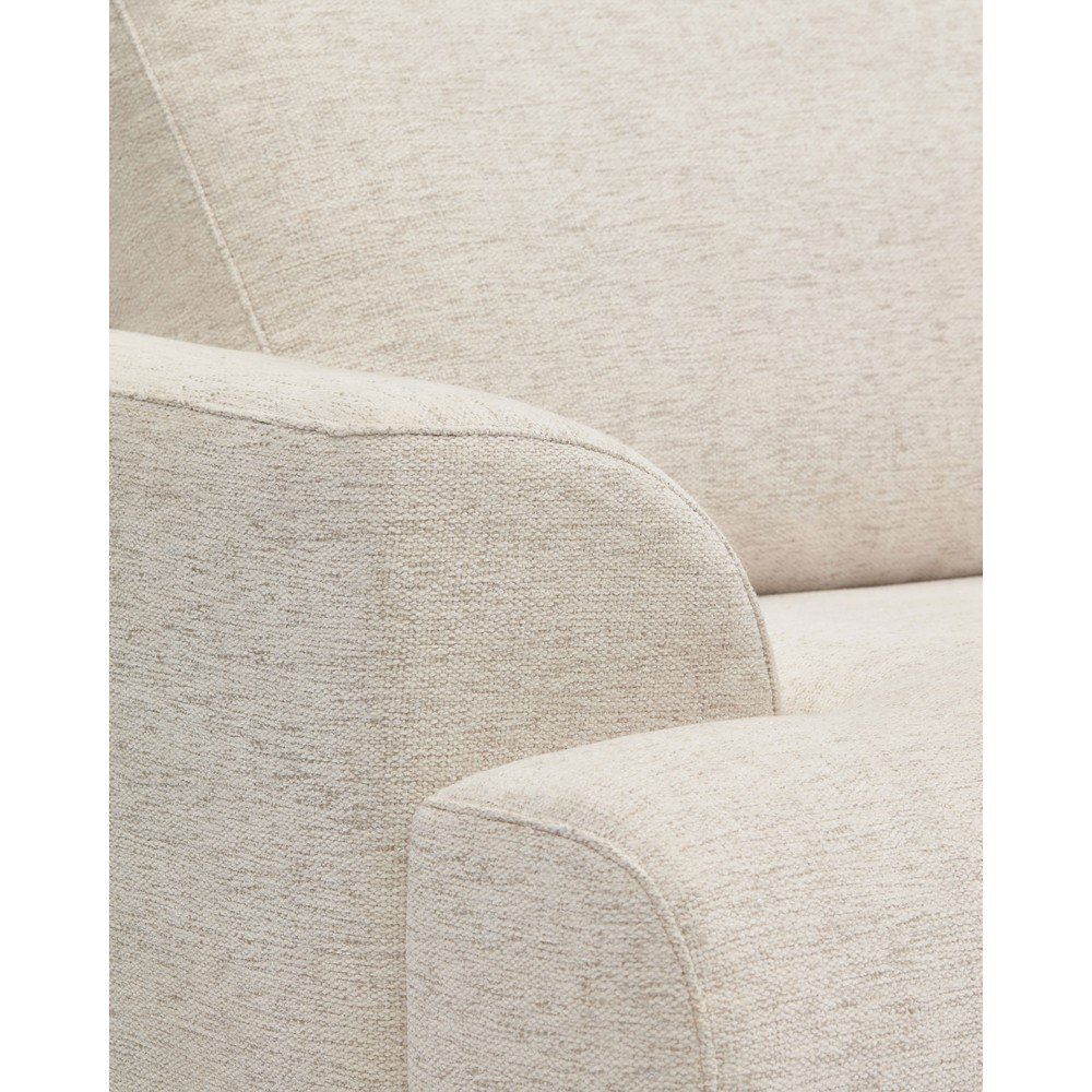 Beżowa sofa z tkaniny szenilowej 228 cm Karin – Kave Home (zdjęcie 4)