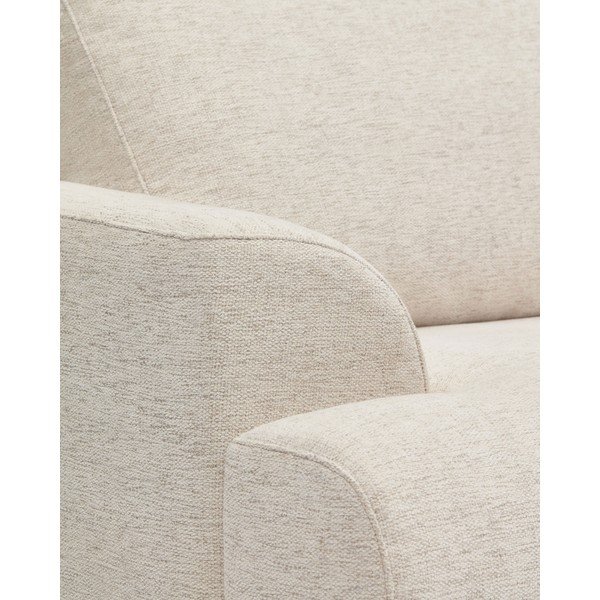 Beżowa sofa z tkaniny szenilowej 228 cm Karin – Kave Home-image-3