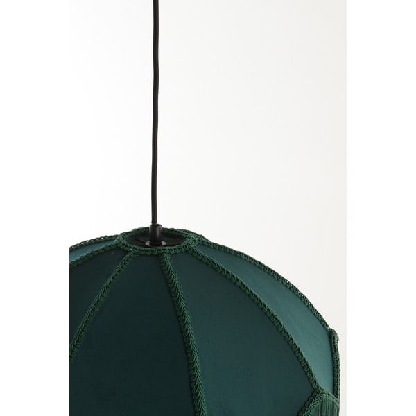 Morska lampa wisząca z tekstylnym kloszem ø 50 cm Malacia – Light & Living-image-4