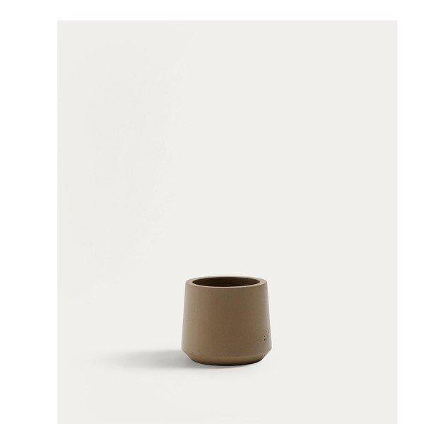 Betonowa osłonka na doniczkę ø 32 cm Calun – Kave Home-image-3