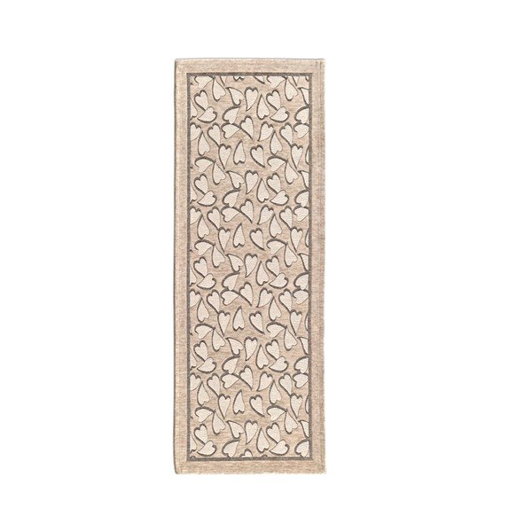 Beżowy chodnik Floorita Corazo, 55x190 cm