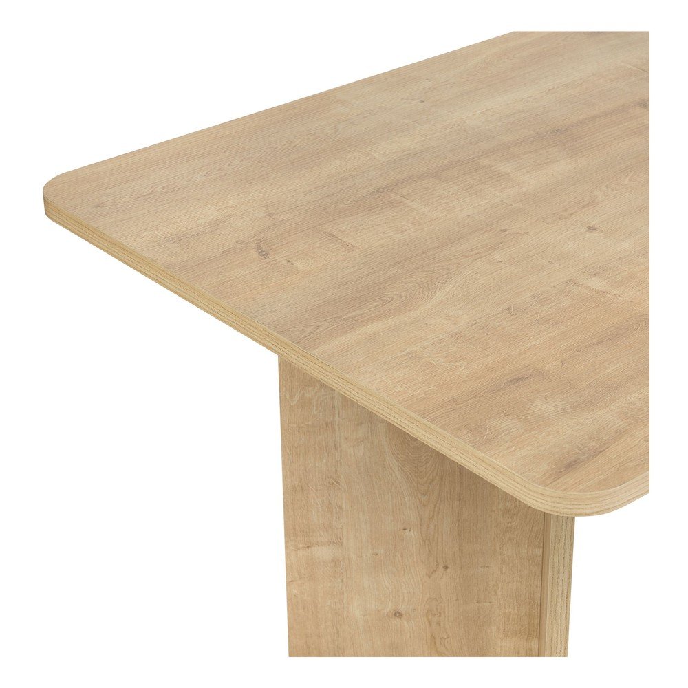 Stół w dekorze dębu 90x180 cm Linza – Kalune Design (zdjęcie 8)
