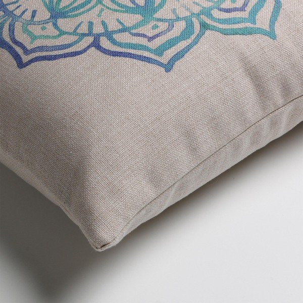 Niebiesko-szara poduszka La Forma Shade, 45x45 cm-image-1