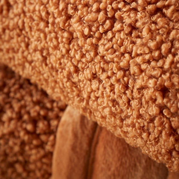 Pomarańczowy koc z mikropluszu 130x170 cm Velvet Boucle – Catherine Lansfield-image-2