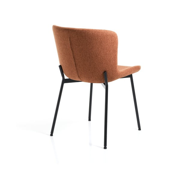 Pomarańczowe krzesła zestaw 2 szt. Snug – Tomasucci-image-4