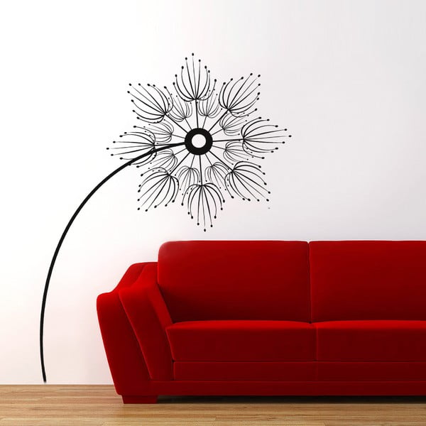 Naklejka ścienna Abstrakcyjny kwiat, 70x50 cm