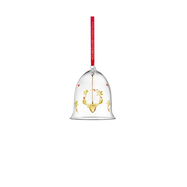 Szklana ozdoba świąteczna Bell – Holmegaard