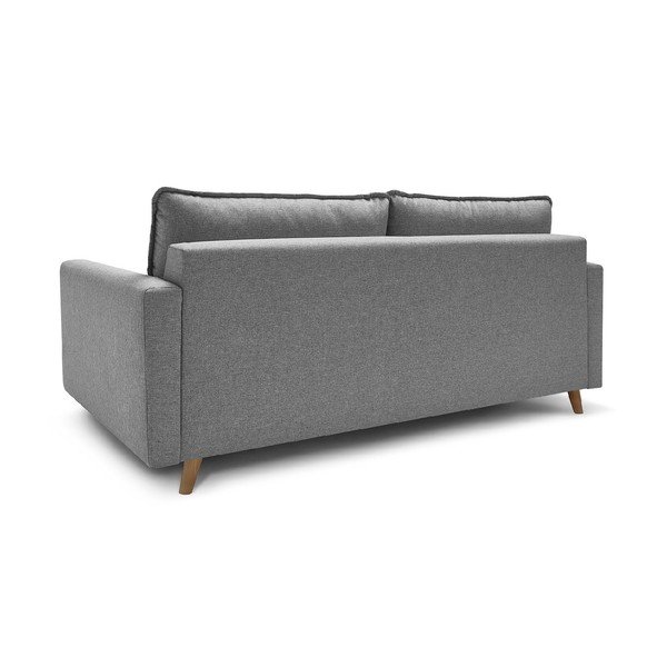 Szara sofa rozkładana Bobochic Paris Sinki-image-4