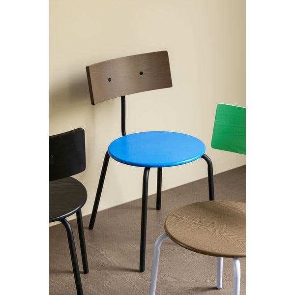 Niebiesko-naturalne krzesła zestaw 4 szt. Koi – Hübsch-image-1