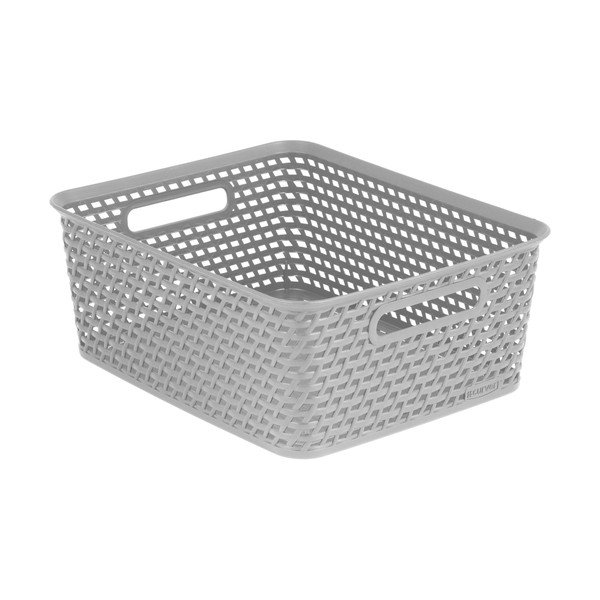 Szary koszyk Curver Your Style, 13 l