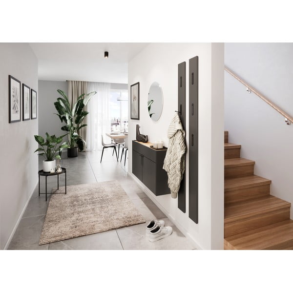 Antracytowa szafka 110x57x22 cm Ameca – Germania-image-1