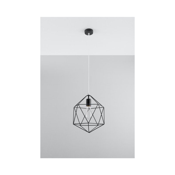 Czarna lampa wisząca Sollux Donato-image-1