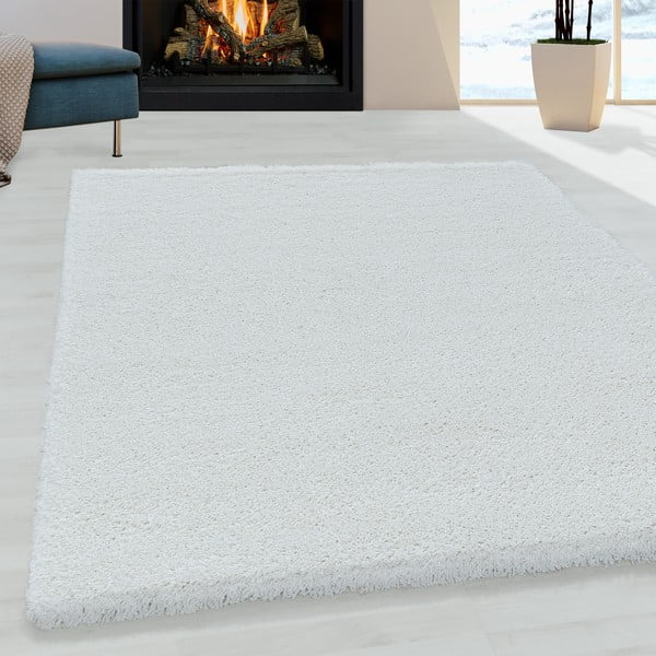 Biały dywan 80x150 cm Fluffy – Ayyildiz Carpets-image-1