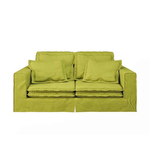 Jasnozielona sofa 196 cm Nora – Ropez