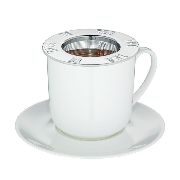 Sitko do herbaty ze stali nierdzewnej Cromargan® WMF, wys. 5,5 cm-image-1