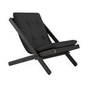 Fotel składany Karup Design Boogie Black/Grey