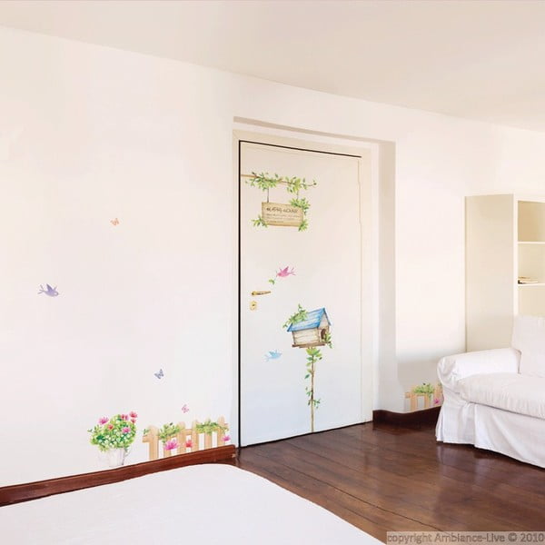 Zestaw naklejek Ambiance Happy House, 42x30 cm-image-1