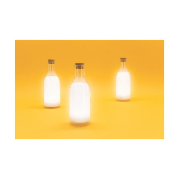 Lampa w kształcie butelki z mlekiem Luckies of London Milk