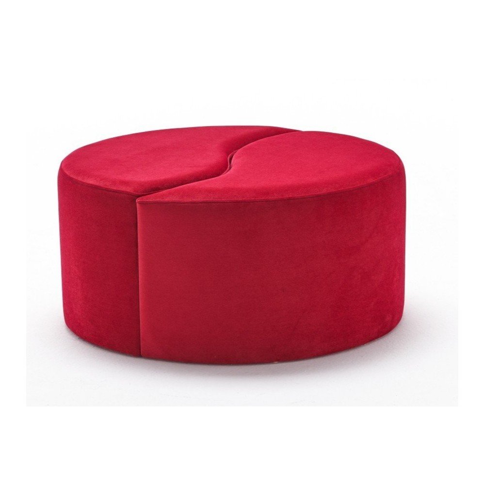 Czerwony puf Alis – Artie